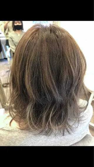 ミディアム La.fleur ラ.フルールのヘアスタイル