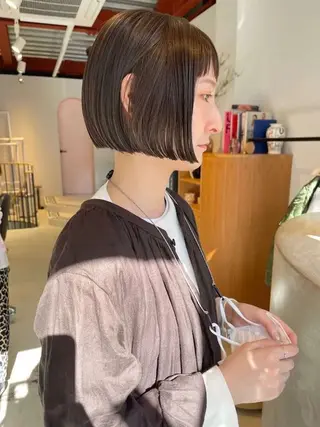 ミディアム カサイ シオンのヘアスタイル