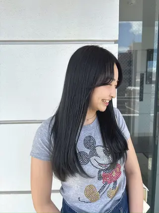 ロング 🔥髪質改善×似合せ 🔥【天神美容室】のヘアスタイル