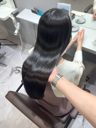 ロング 髪質改善× ブリーチなしyutoのヘアスタイル