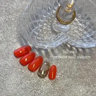 ミディアム pllia beautyのネイルデザイン