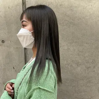 セミロング ナカヤマナナエ ♡のヘアスタイル