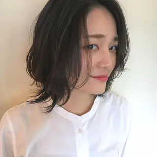 ショート カラー 上川 美幸のヘアスタイル