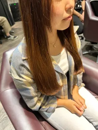 セミロング パーマ パーソナルカラー 診断🍀マリンのヘアスタイル
