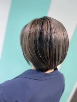 ショート Matina hair所属・原 千景のヘアスタイル