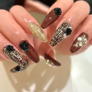 ネイル 野島 千夏のネイルデザイン