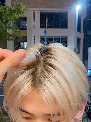 カラー メンズ 栄/矢場町 三井太朗のヘアスタイル