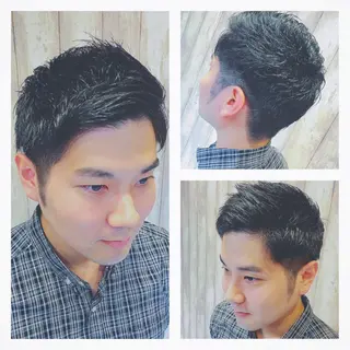 ショート メンズ boutique misakiのヘアスタイル