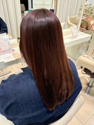 ロング カラー 池袋/艶カラー/ 清楓のヘアスタイル