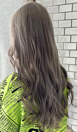ロング カラー Helm所属・久次米 智人のヘアスタイル