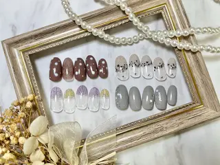 ネイル ネイルPetit Ribbonのネイルデザイン