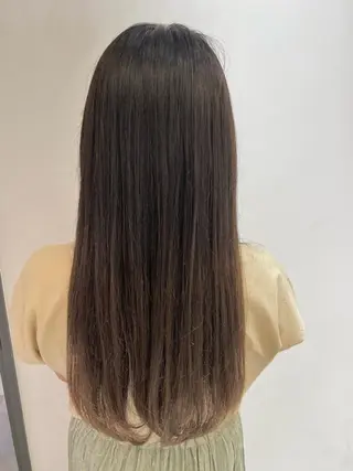 ロング カラー 🐺ウルフ/レイヤー 似合わせ‎🤍沙羅のヘアスタイル