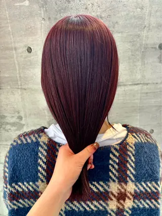 カラー 山口 萌々子のヘアスタイル