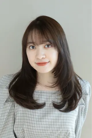 セミロング カラー 髙木美緒🌿 レイヤー/アレンジのヘアスタイル