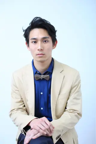 ショート パーマ メンズ 三大寺 慶悟のヘアスタイル