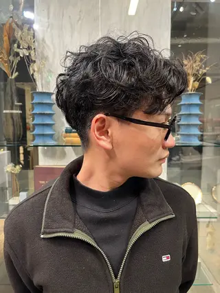 メンズ フクシマ ココのヘアスタイル