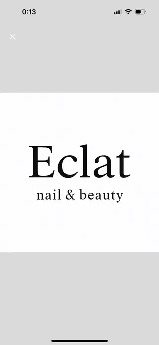 ネイル 【Eclat エクラ】nail&beauty所属・Eclat〔エクラ〕 MOEKA𝜗𝜚*のネイルデザイン