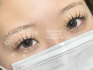 マツエク・マツパ AILEEN *のマツエク・マツパデザイン