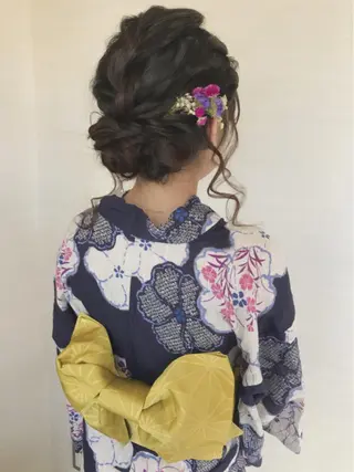 ヘアアレンジ ラブーケ中川中島店 クラタチカコのヘアスタイル