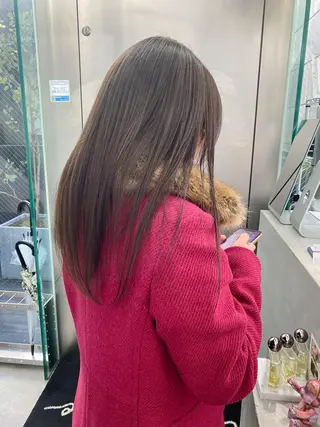 セミロング カラー とびまつ /ショート/脱白髪染のヘアスタイル