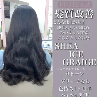 ロング カラー ✨️美髪矯正×似合わ せ艶カラー✨藤田透のヘアスタイル