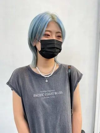 ミディアム 小関 仁晴のヘアスタイル