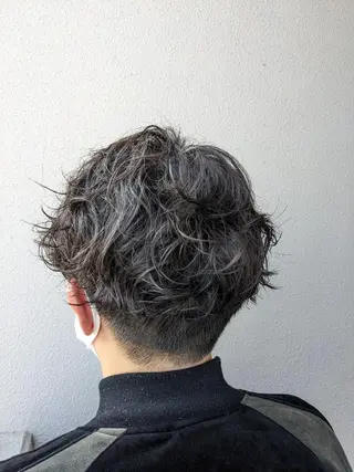 メンズ パーマ 小川 健治✨のヘアスタイル