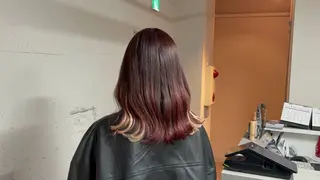 セミロング tokute 中野真咲🐺のヘアスタイル