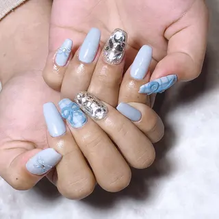 ネイル Eyelash salon mee所属・小船 莉穂のネイルデザイン