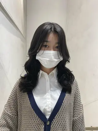 ロング カラー ✨くびれスタイル✨️ 戸嶋穂乃香のヘアスタイル