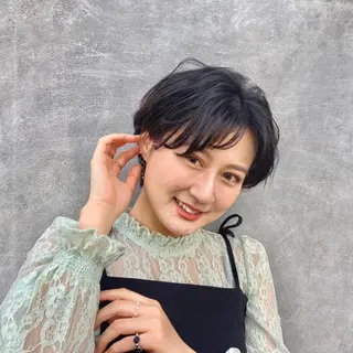 ショート ヘアアレンジ 青田 明日海のヘアスタイル