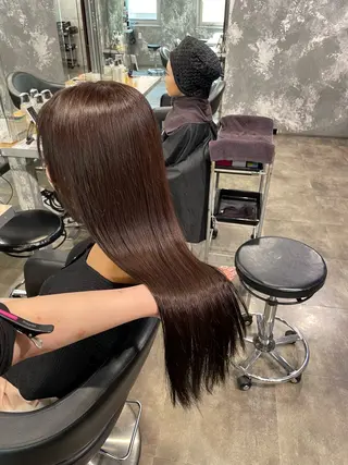 ロング カラー 🤍ベージュ/透明感 韓国ヘア/まりん🤍のヘアスタイル