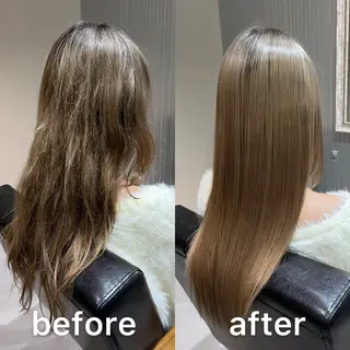 ロング KIZU 髪質改善 オカルト怪談のヘアスタイル