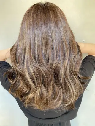 セミロング カラー LA KING GINZA TOKYO所属・🧡ショートの達人 🧡SHOのヘアスタイル