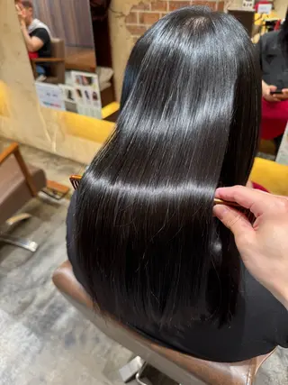 ロング ノンダメージサロン/ 福谷 将のヘアスタイル