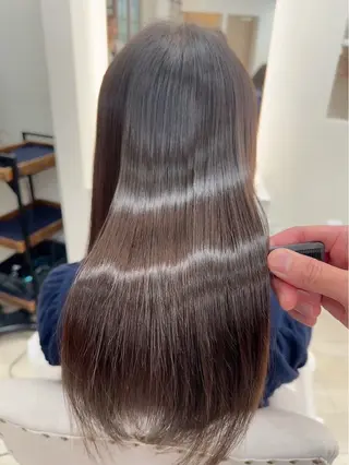 ロング カラー かせい/リタッチ無料 🔥期間限定🔥のヘアスタイル