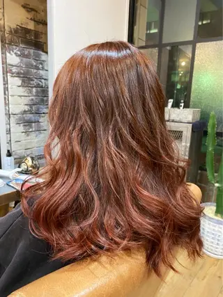 ミディアム カラー HairSalon SHIAN八王子店所属・SHIAN 八王子 🦋小林 美羅🦋のヘアスタイル