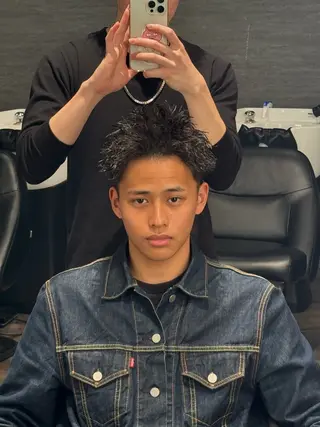 ショート パーマ メンズ メンズヘア◎ なぐらのヘアスタイル