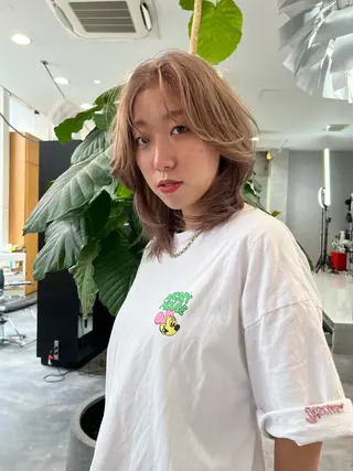 ミディアム RITZY ヒヨリのヘアスタイル