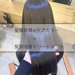 カラー MIYU 色素薄めカラー🫒♡のヘアスタイル
