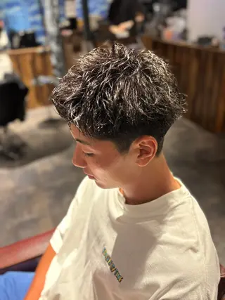 メンズ カラーモデル募集 /藤井明憲のヘアスタイル