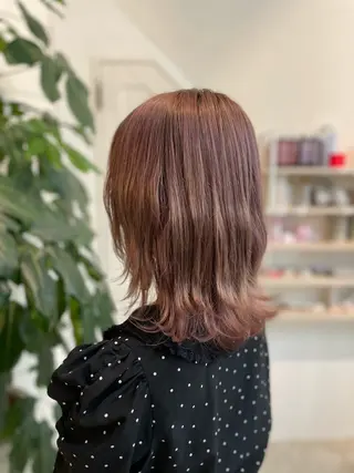 カラー 前田 倭のヘアスタイル