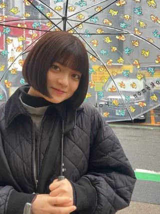 ショート カラー 🌙Ash中目黒 坪内沙月🌙のヘアスタイル