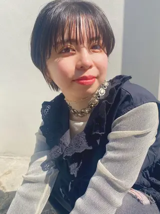 ショート maika /layer cutのヘアスタイル