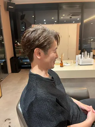 ショート メンズ デュークラソル所属・坂本 翔のヘアスタイル