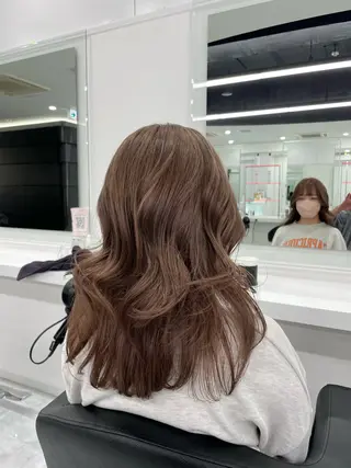 ロング 💍大人デザイン /ハイトーン♡リクトのヘアスタイル