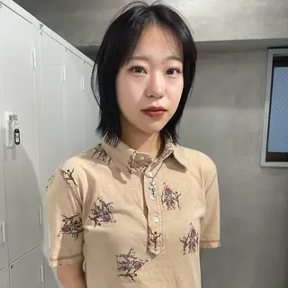 ショート カラー ハイトーン/ボブ /HBL/AYUNAのヘアスタイル