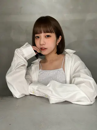 ショート カラー 浦和Lond 山本賢人のヘアスタイル