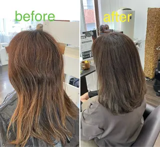 セミロング 髪質改善FORMA 💫S.Katohのヘアスタイル
