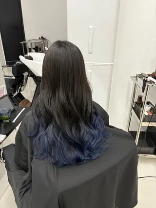 ロング カラー ALIVE原宿🖤 カラーリストるねこのヘアスタイル